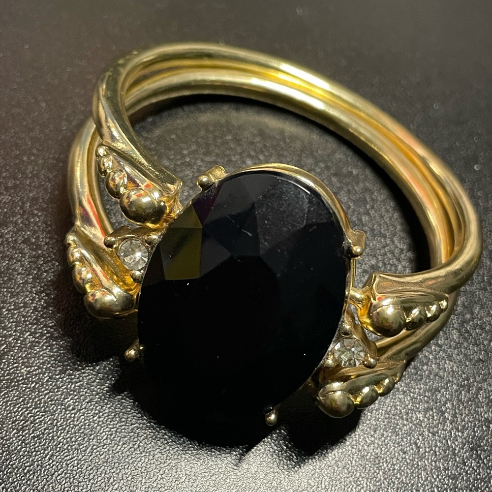 Reversible Gold Bangle - Picture 7 of 8